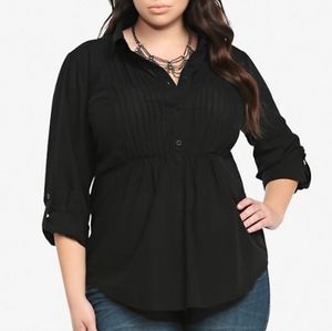 Torrid black blouse